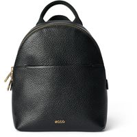 ECCO Round Pack S Pebbled Leather Bag (Black)