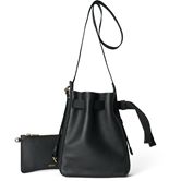 ECCO Sail Bag S Pebbled Leather (黑色)