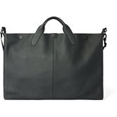 ECCO Tote Soft EW L Soft Pebbled Leather (Black)