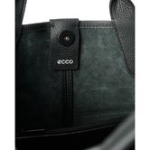 ECCO Tote Soft NS Pebbled Leather (Black)