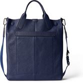 ECCO Tote Soft NS Pebbled Leather (Blue)