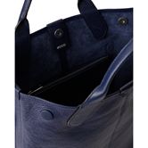 ECCO Tote Soft NS Pebbled Leather (Blue)