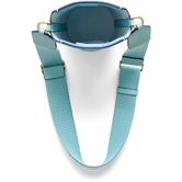 ECCO Pot Bag Soft Pebbled Leather (Blue)