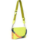 ECCO Pinch Bag L Soft Chain Color Block (Green)