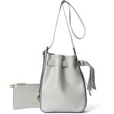 ECCO Sail Bag S Soft Shine Leather (Grey)