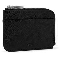 ECCO Card Case Zipped Pebbled Leather