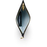 ECCO Wristlet Soft Pebbled Leather (Black)