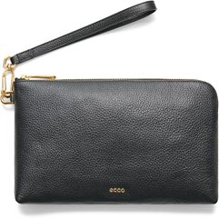ECCO Wristlet L Soft Pebbled Leather