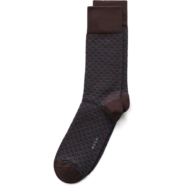 ECCO Classic Honeycomb Mid Cut (Brown)