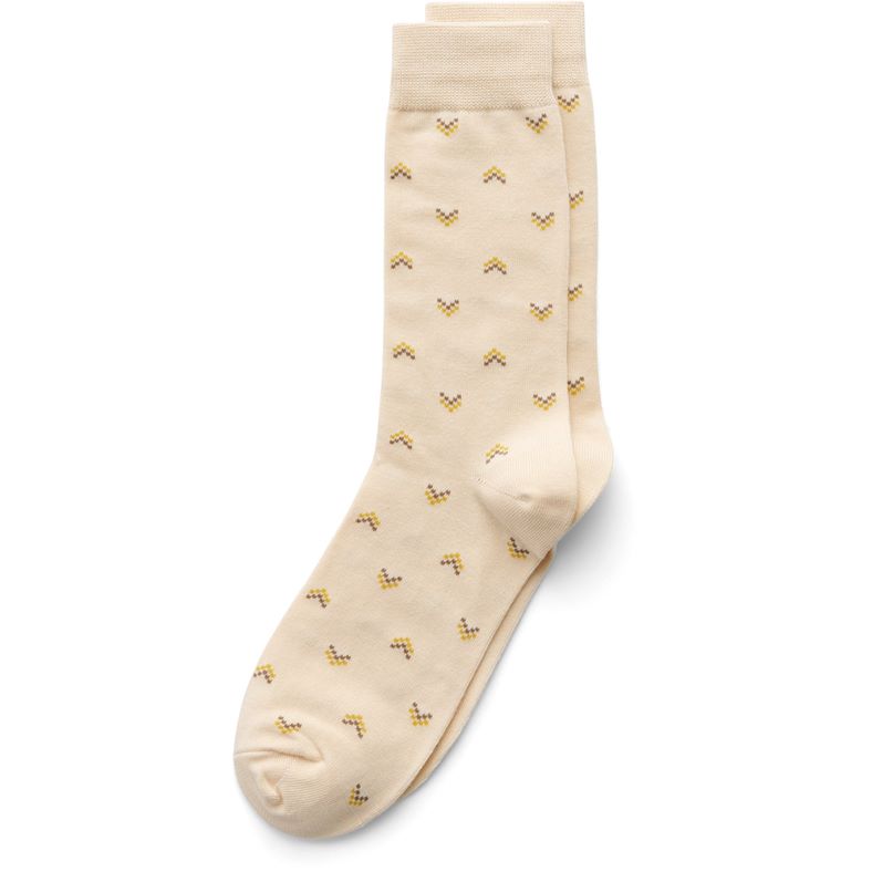 ECCO Classic Arrow Mid-Cut (Beige)