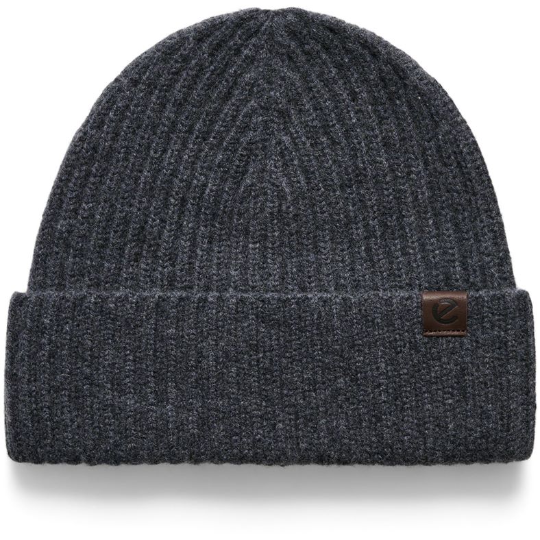 ECCO Men Fine Classic Beanie (Grey)