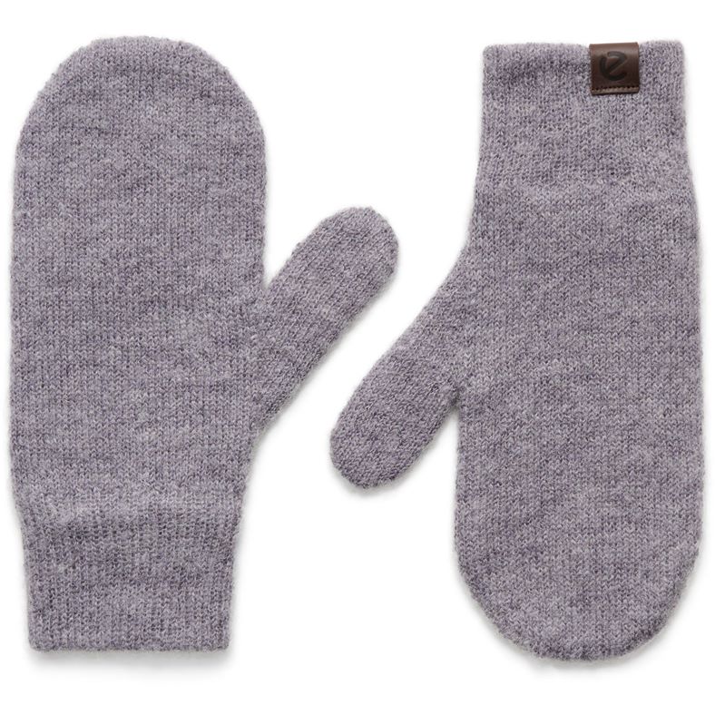 ECCO Women Fluffy Mittens (Grey)