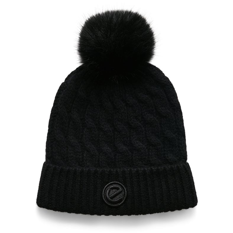 ECCO Women Pattern Pompom Bean (Black)