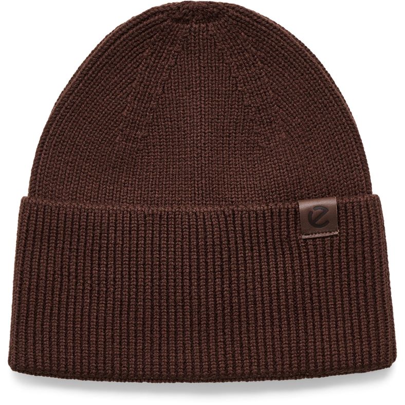 ECCO Mens Ribbed Beanie
