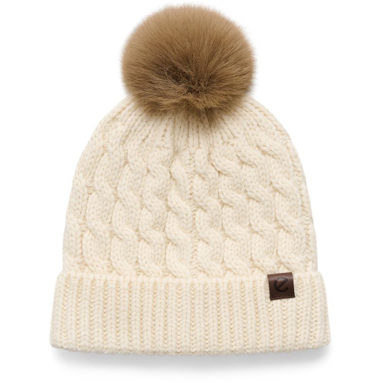 ECCO Women Cable Knit Pompon B
