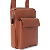 ECCO Flat Pouch City Crossbody (Brown)
