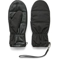 ECCO Gloves M Quilted Mittens (Black)