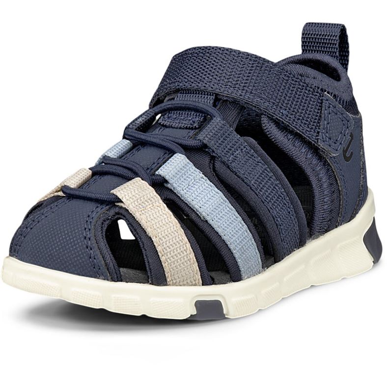 ECCO MINI STRIDE SANDAL (Blue)