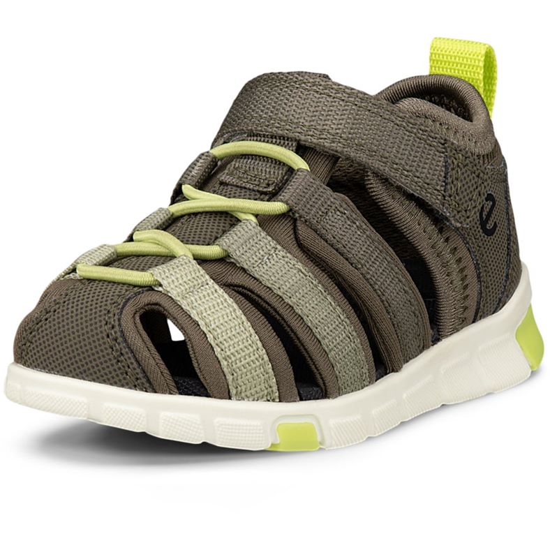 ECCO MINI STRIDE SANDAL (Green)