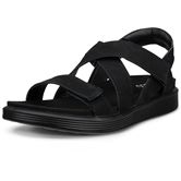 ECCO SOFT SANDAL W (Black)
