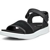 ECCO SOFT SANDAL W (Black)