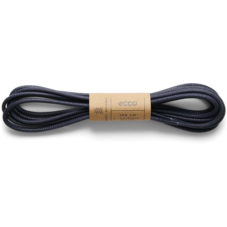 ECCO Round Laces (Blue)