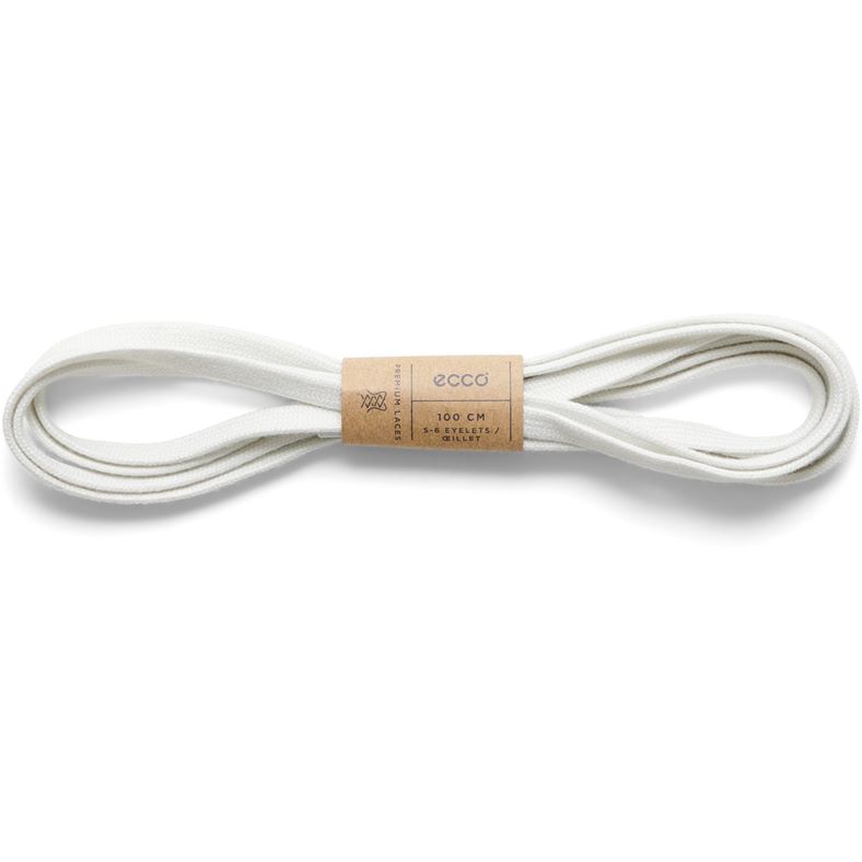 ECCO Flat Laces (White)
