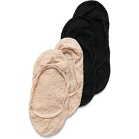 ECCO Footies (2 Pairs Pack) (Black)