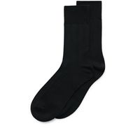 ECCO Classic Men Ribbed Mid Cu (Black)