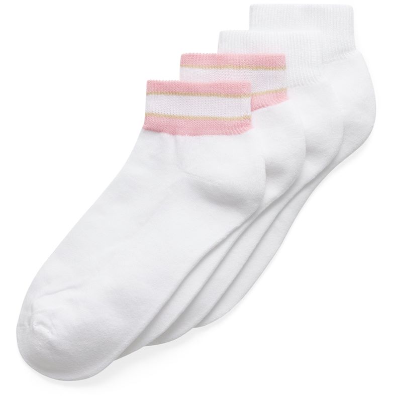 ECCO Retro Low Cut 2-Pack (White)