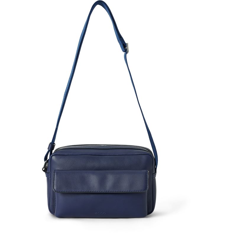 ECCO Camera Bag City Crossbody (Blu)