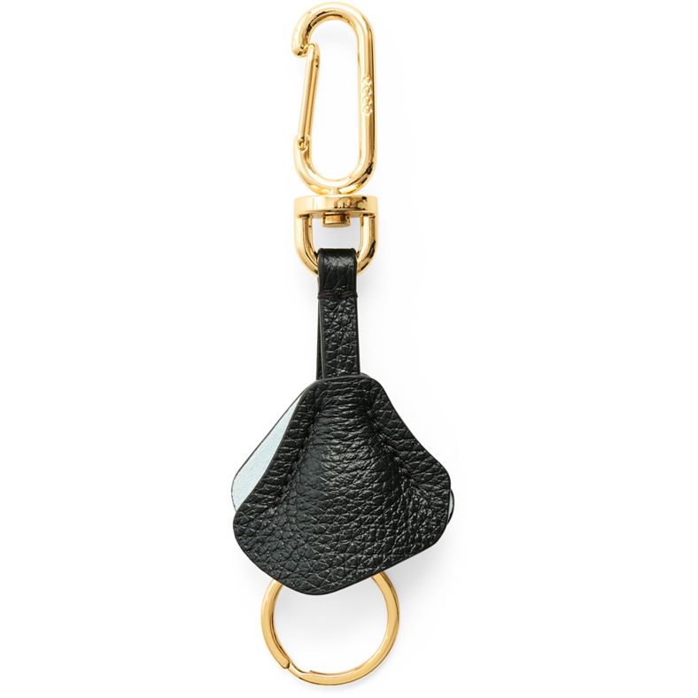 ECCO Charms Floral Key Fob (Black)