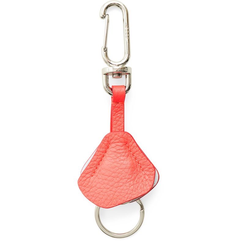 ECCO Charms Floral Key Fob (Red)