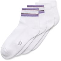 ECCO Retro Low Cut 2-Pack (White)