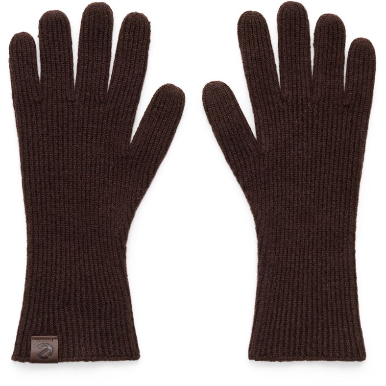ECCO Women Classic Fine Gloves (Brown)