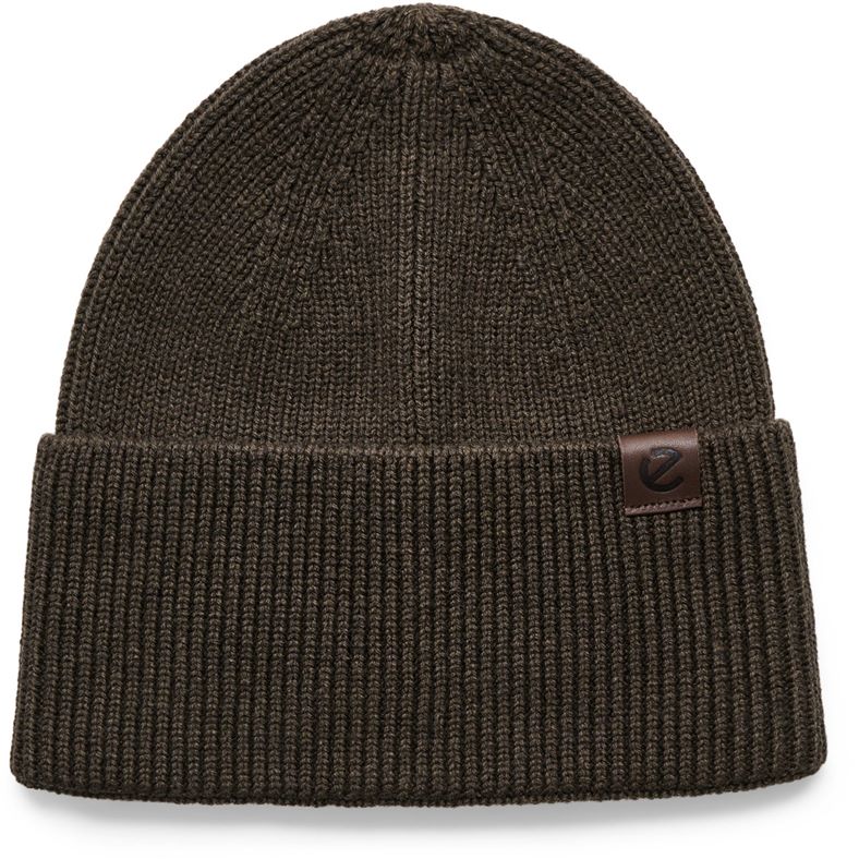 ECCO Mens Ribbed Beanie