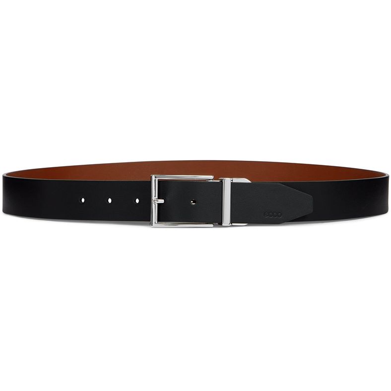 ECCO Belts Italian Reverse (Black)