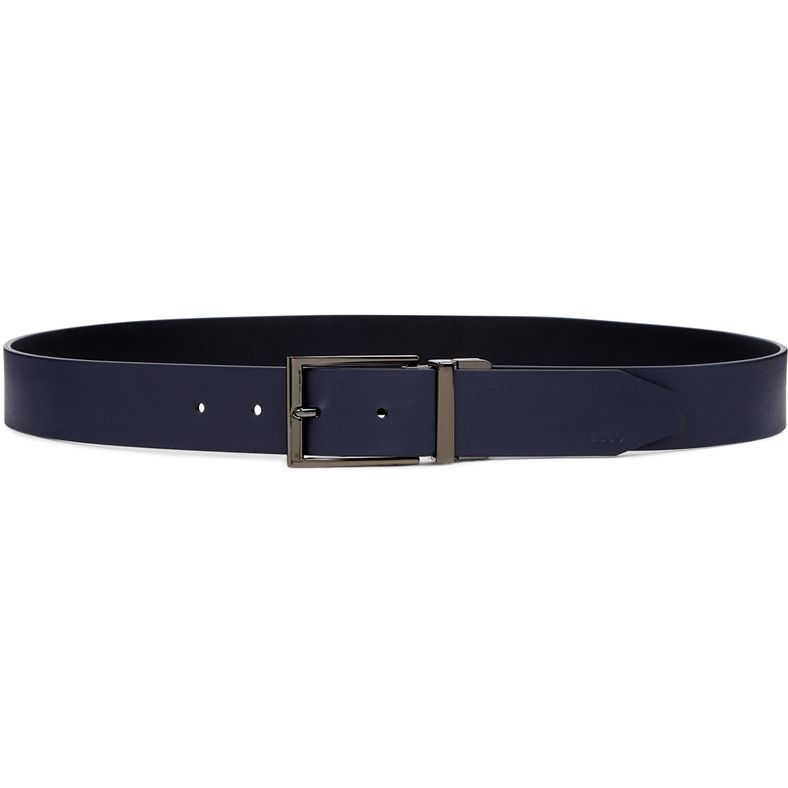 ECCO Belts Italian Reverse (Black)