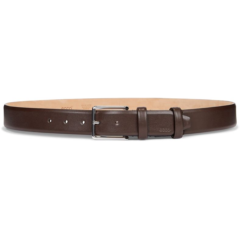 ECCO Belts Italian Stretch (Brown)