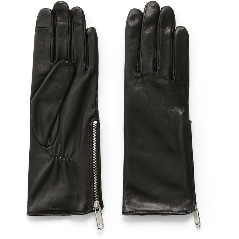 ECCO Gloves W Zipped (Black)