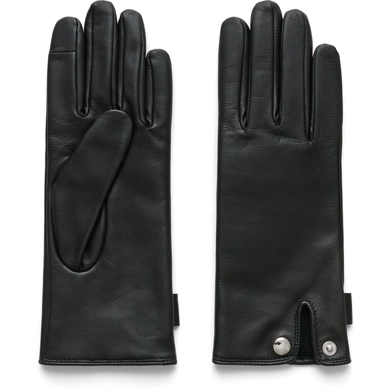 ECCO Gloves W Snap (Black)